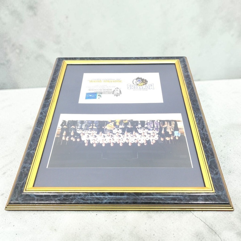 VTG Y2K Manchester Monarchs AHL Inaugural Season Framed Photo Postal Stamp 2002 - Picture 4 of 7